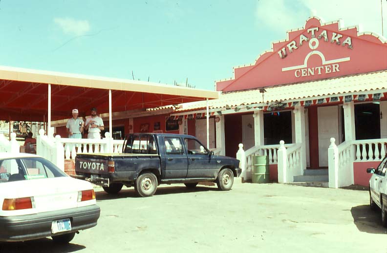 Aruba birds and birding - the Uritaki Center restaurant on the way to Arikok National Park